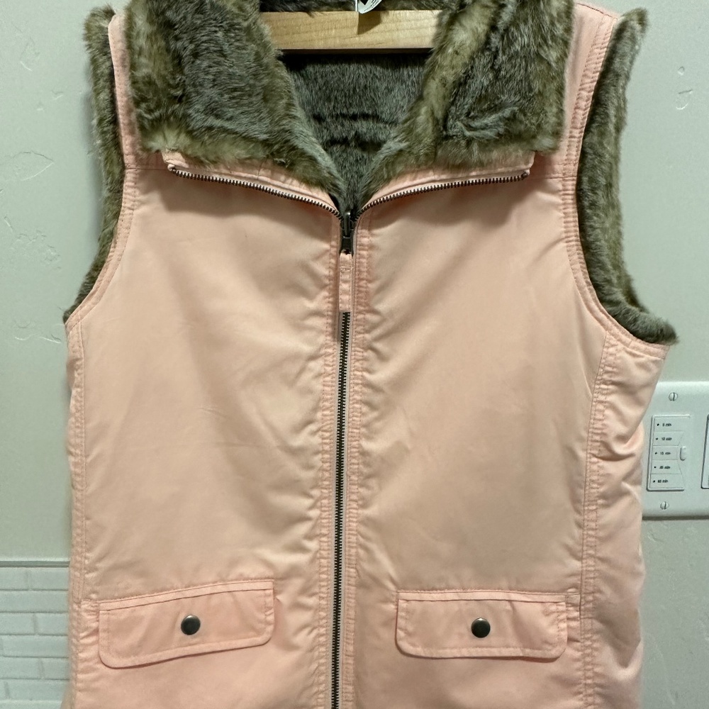 Reversible Fur Winter Vest